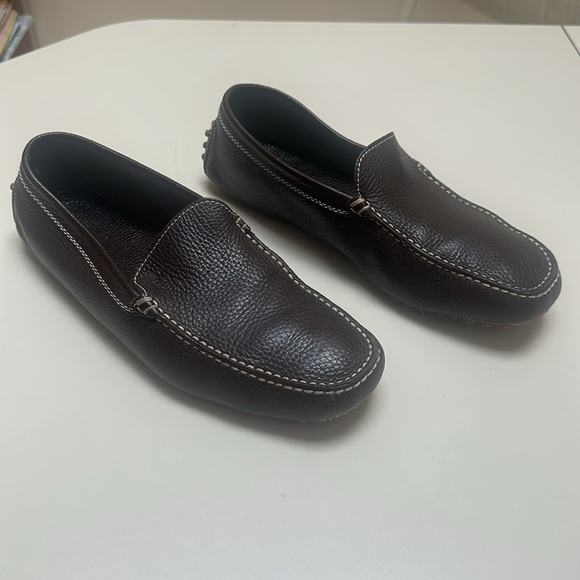 TOD’S LEATHER FLATS Size 10 - Picture 7 of 15